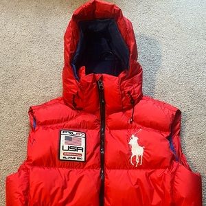 COPY - Mens L like new Polo Ralph Lauren ski vest